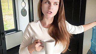 Huge Stepmother's Yummy Boner was Caught by Her Stepson in the Office - ah-me.com