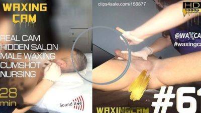 Happy Ending - Hot Male Waxing Session - Full HD Cumshot & Handjob in Salon - porntry.com