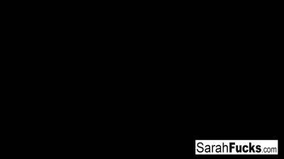 Sarah Jessie - Gorgeous And Busty Blonde Loves Making Her Self Cum So Hard - hotmovs.com