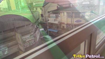 Cute Porn Asia With A Horny Manila Cumslut On Trike Patrol - hotmovs.com - Philippines