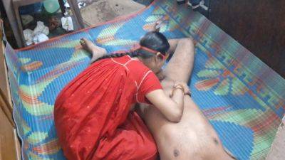 Bhabhi Give Her Boyfriend Blowjob And Handjob - desi-porntube.com - India
