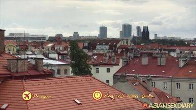 Balcony Blowjob And Hard Table Sex On Asian Sex Diary - hotmovs.com