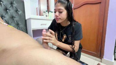 Bent Over - Big Tits Latina GF Sucks Dick and Takes It in Her Tight Ass - SofiaYriky - xxxfiles.com - Usa