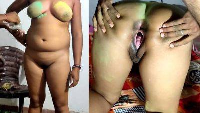 Indian Holi Special Fuck - Desi Bhabhi Hardcore Sex in Hindi 4K - veryfreeporn.com - India