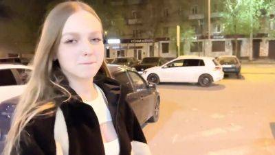 Hot Russian Teen Arisha Mills Gives Blowjob To Power Engineer - POV Cowgirl & Doggy Style - porntry.com - Russia