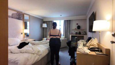 Hot French Amateur Mariaespino Dominates Submissive Slut in Hotel Room - BDSM, Piss Drinking & Huge Tits - xxxfiles.com - France