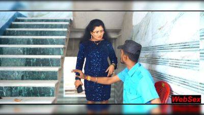 Busty Hindi Housewife Seduces Security Guard - Rough Hardcore Fuck in HD - xxxfiles.com - India