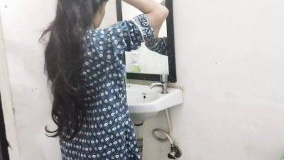 Step Sister Fucked Hard in Bathroom - Rough Desi Sex with Kajolbabs - xxxfiles.com - India