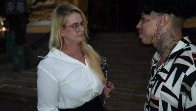 Sexy Blonde Pastor Tiffany Montavani Takes Young Stud’s Big Cock in Wild Outdoor Fuck - porntry.com - Brazil