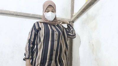 Horny Indonesian Teacher Rania Masturbates with Big Natural Tits - porntry.com - Indonesia