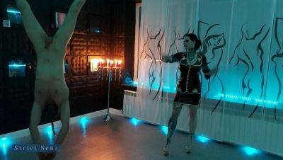 Hot German Mistress Alessa Milano Whipping Slave Hard - BDSM Femdom Punishment Part 2 - porntry.com - Germany