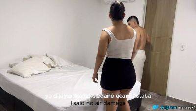 Hot Latina Maid Gives Amazing Blowjob and Fuck in POV - porntry.com - Colombia