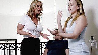 Rachael Cavalli - Robby Echo - Booty Teen Caught her Mom Fucking her Boyfriend - ah-me.com
