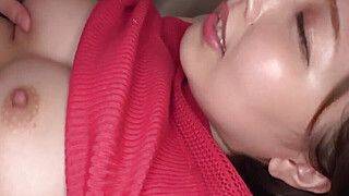 Tits that rival the size of a yam, get the nasty attention of anxious fingers in this censored XXX - ah-me.com - Japan