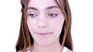 Year Old - Super Cute Teen Shy at First Rides Cock - ah-me.com