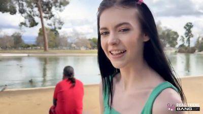 Skinny Teen 18+ Bella Nova Shows Us Her Pussy Grip - videomanysex.com