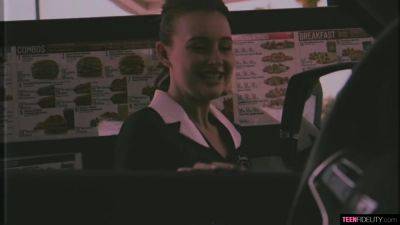 Fast Food Girl - Starring: Danni RIvers - PornFidelity - hotmovs.com