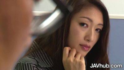 Reiko Kobayakawa - Reiko Kobayakawa Uncensored JAV - Busty Office Girl Fucks for Promotion - xxxfiles.com - Japan