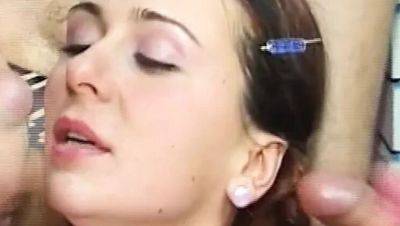 Horny German Slut Takes Big Dicks in Hard Gangbang Fuck - porntry.com - Germany