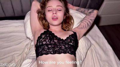 Blonde Teen Takes Cum Twice - Doggystyle & Facial in HD - porntry.com - Russia