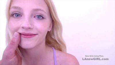 Kate Bloom - Skinny Teen Kate Bloom Gets Her Tight Pussy Filled in Audition Creampie - xxxfiles.com