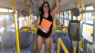 Hot Brazilian Teen Jennyferpimenta Gets Fucked Hard on Bus - Amateur 4K Porn - porntry.com - Brazil
