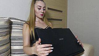 Stepmom made a big mistake and got fucked hard in black stockings - ah-me.com