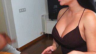 Sara Retali - BBC and SQUIRT. My Spanish Student Makes Me A Creampie - Sara Retali and Nelson Mandingo - ah-me.com - Spain