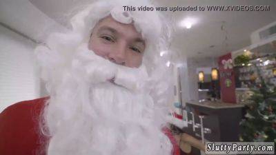 Lubricated up gang bang xxx christmas fest - sexu.com