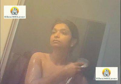 Hiddencam hotel bathroom video of Desi NRI Indian Bengali Bhabhi - voyeurhit.com - India