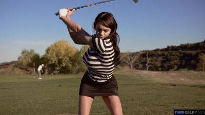 Perfect Stroke - Starring: Gabbie Carter - PornFidelity - hotmovs.com