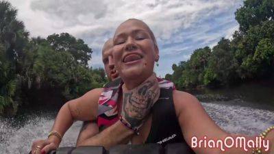 Fucking Hot Blonde Teen 18+ On A Jet Ski 12 Min With Brian Omally And Harley King - hclips.com