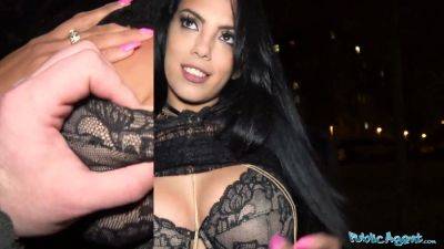 Katrina Moreno - Public Agent Busty latina rides big fat cock - sexu.com