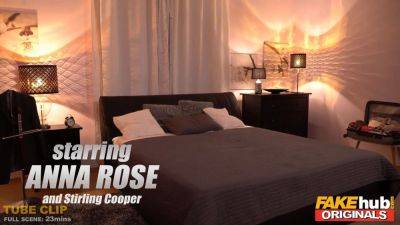 Fakehub - business female anna rose with fit figure and Big Tits gets bored and kinky in motel room so hires a Big Cock whore to fuck her stupid in different postures and make her cum over and over - sexu.com
