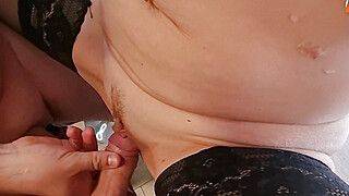 Blindfold surprise for wife. Threesome. - ah-me.com