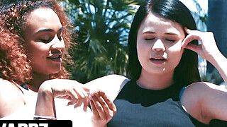 Jealous Little Step Daughters Wage War and Fuck Each Other’s Step Daddy - ah-me.com