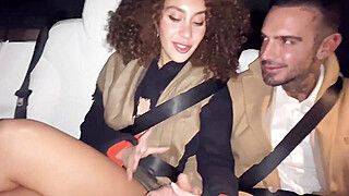 Curly brunette cheats on her boyfriend with an Italian bull_BEATRICE SEGRETI... - ah-me.com - Italy