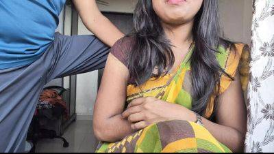 Hot Indian Teen Maid in Saree Gets Hardcore Fuck by Boss - Big Ass Desi Girl - porntry.com - India
