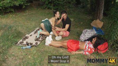 Sexy Brunette Cougar Valentina Sierra Is Having A Hard Sex With Her Offsprings Bf In Public 17 Min - videomanysex.com - Italy