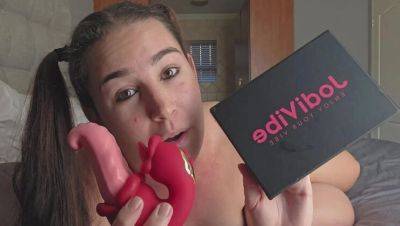 BBW Solo Masturbation with Medusa Dual-Tongue Vibrator - Pussy & Clit Play - veryfreeporn.com - South Africa