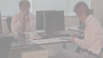 Female Boss Makes Employees Smell Steamy Pantyhose-clad Feet And Pussy While Facesitting To Increase Their Motivation Work - hotmovs.com