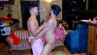 Indian Servant Fucks Boss with Huge 8 Inch Cock - Rough Hardcore Sex - xxxfiles.com - India
