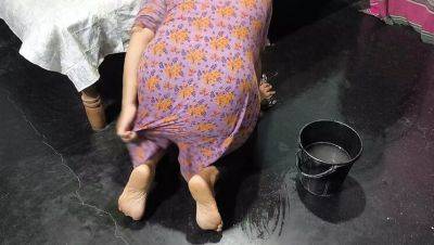 Desi Aunty Gets Dirty While Cleaning - Step Nephew Fucks Her Hard - porntry.com - India