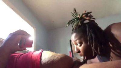 Big Bull Cums Hard on BBW NookieCookies Face - Huge Load Blowjob - porntry.com