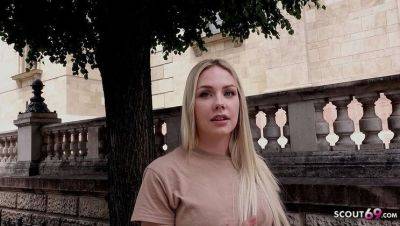 Angie Lynx - Jason Steel - German Teen Angie Lynx Gets Picked Up and Rough Fucked in Public - Raw Street Casting Sex - porntry.com - Germany
