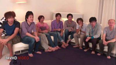 Mihono Gives Stunning Blowjobs Before Joining Gang Bang for Creampie Delight - sexu.com - Japan