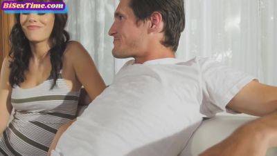 Bisexual mature threesome with strapon vixen - hotmovs.com