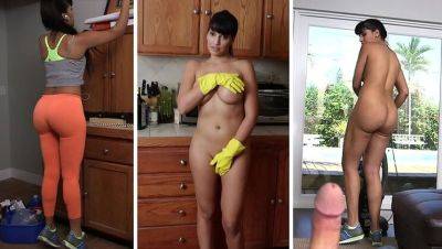 Hot Latina - Mercedes Carrera - Sean Lawless - Hot Latina Maid Mercedes Carrera Fucks Hard with Big Cock - BangBros - xxxfiles.com