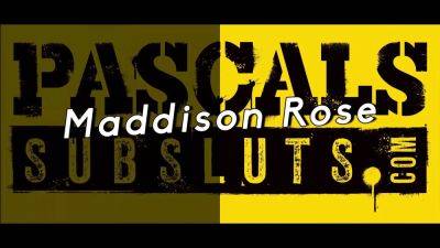Pascal White - Pascalssubsluts - uk teenage Madison Rose gagged and pounded - sexu.com - Britain