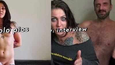 Inked hooker Nayomi Sharp dommed before getting Cum In Mouth - sexu.com - Britain